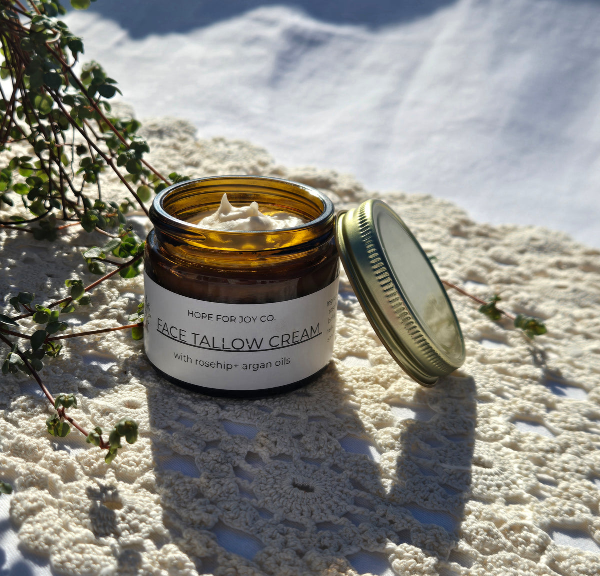 Grass-Fed Tallow Face Cream / Handmade