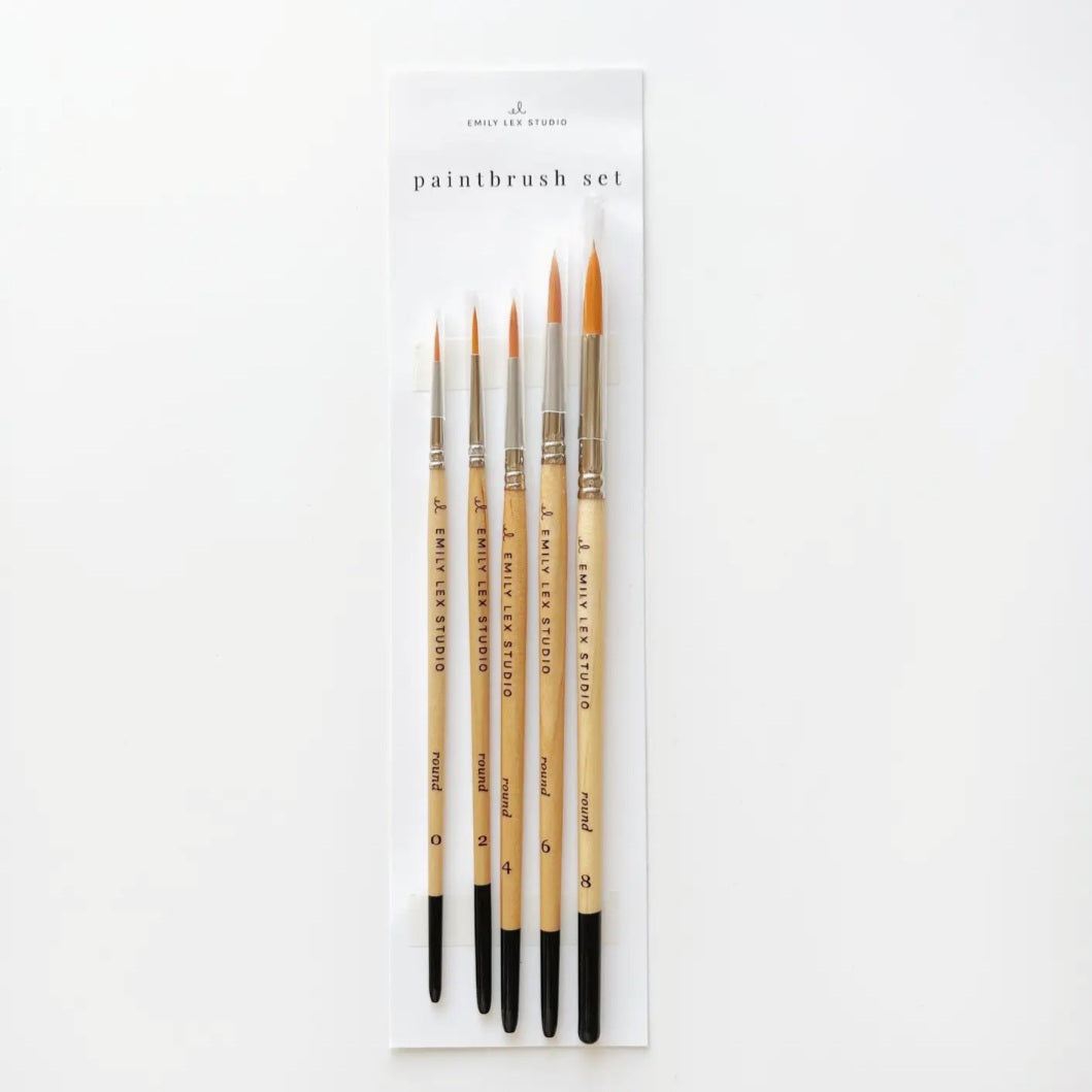 Watercolor Paintbrush Set