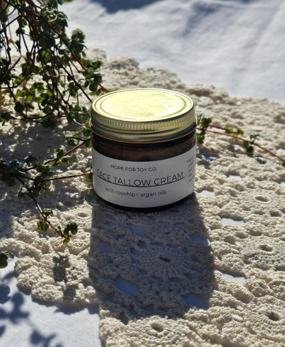Grass-Fed Tallow Face Cream / Handmade